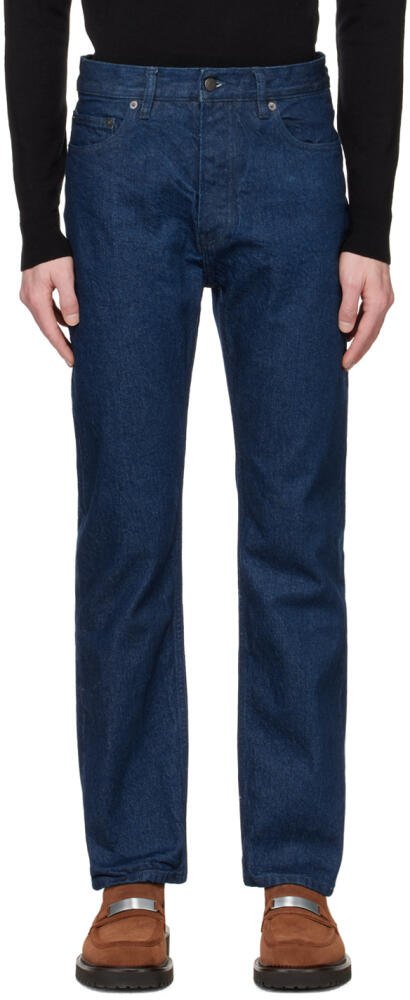 Filippa K Indigo Straight-Leg Jeans Cover