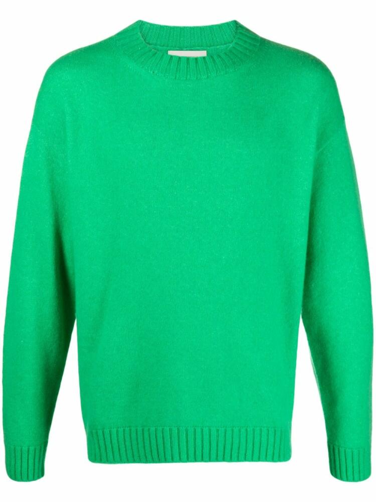 Laneus crew-neck cashmere-blend jumper - Green Cover