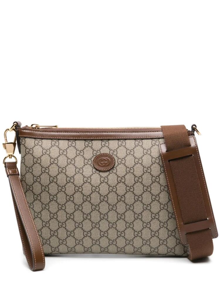 Gucci GG canvas messenger bag - Neutrals Cover