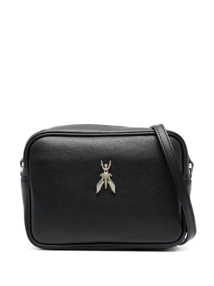 Patrizia Pepe leather Fly crossbody bag - Black Cover