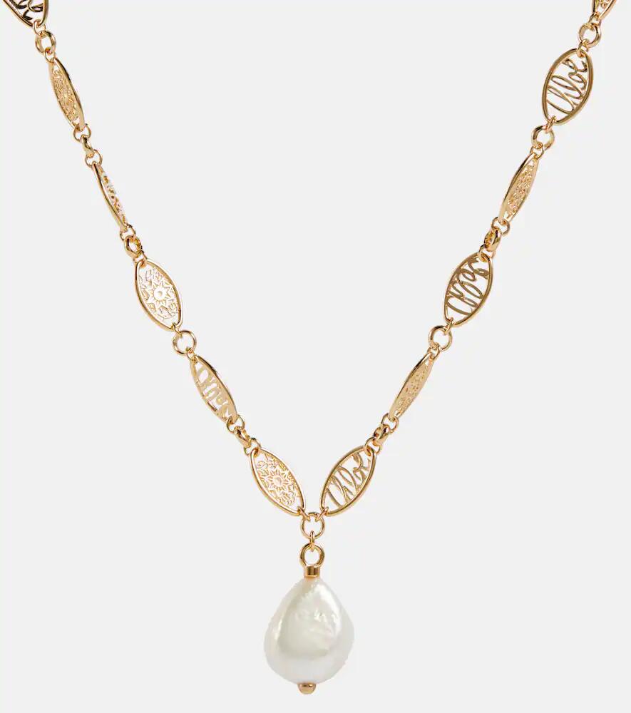 Chloé Darcey Lace baroque pearl necklace Cover