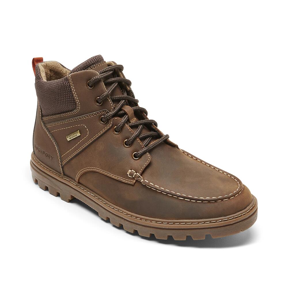 Rockport Wide Width Weather Ready Boot | Men's | Brown Cover