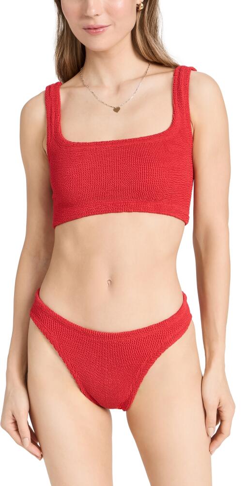 Hunza G Coverage Xandra Bikini Set Red Cover