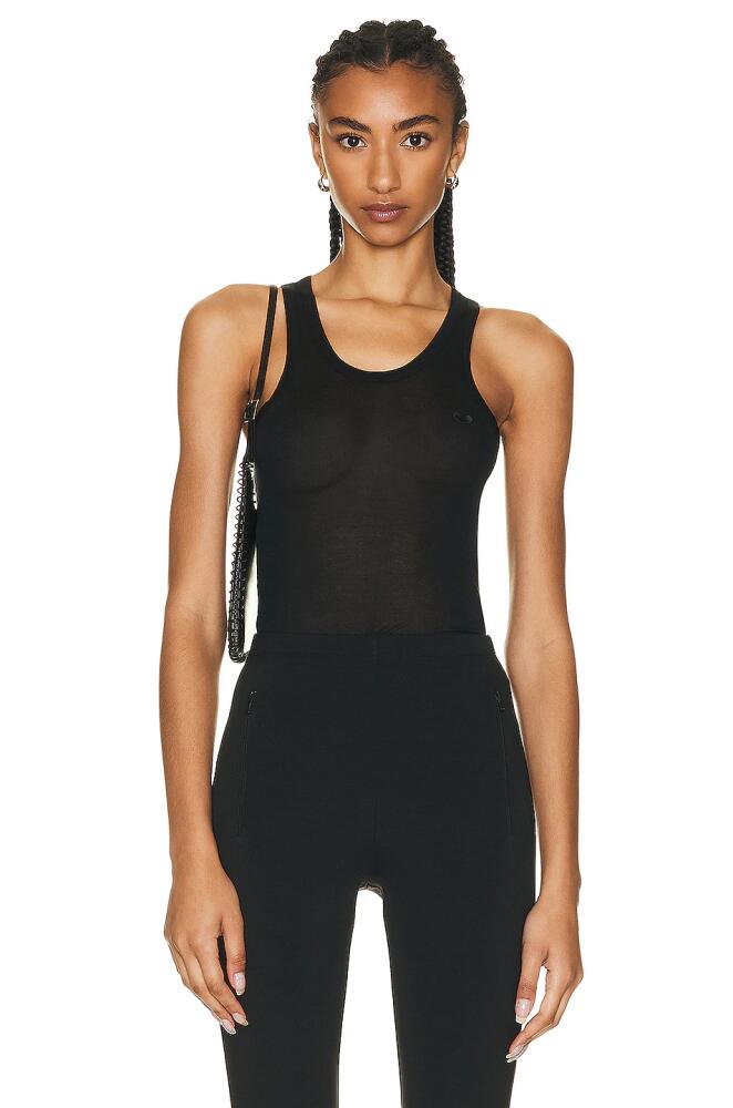 Coperni Lightweight Logo Tank Top in Black Cover