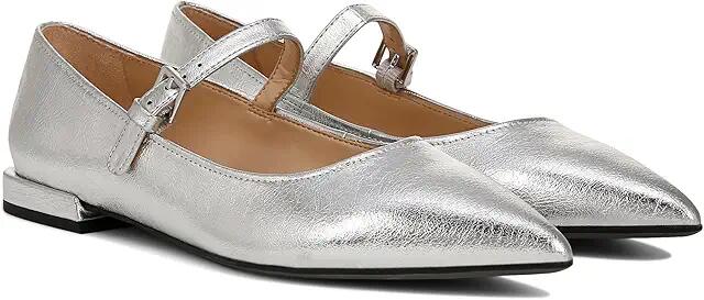 Franco Sarto Nalin Mary Janes (Silver Metallic Faux Leather) Women's Shoes Cover