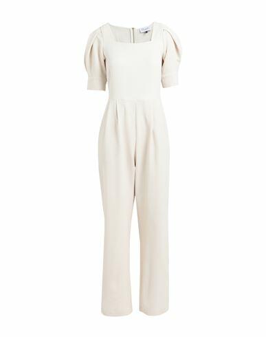 Closet Woman Jumpsuit Cream Recycled polyester, Elastane Cover