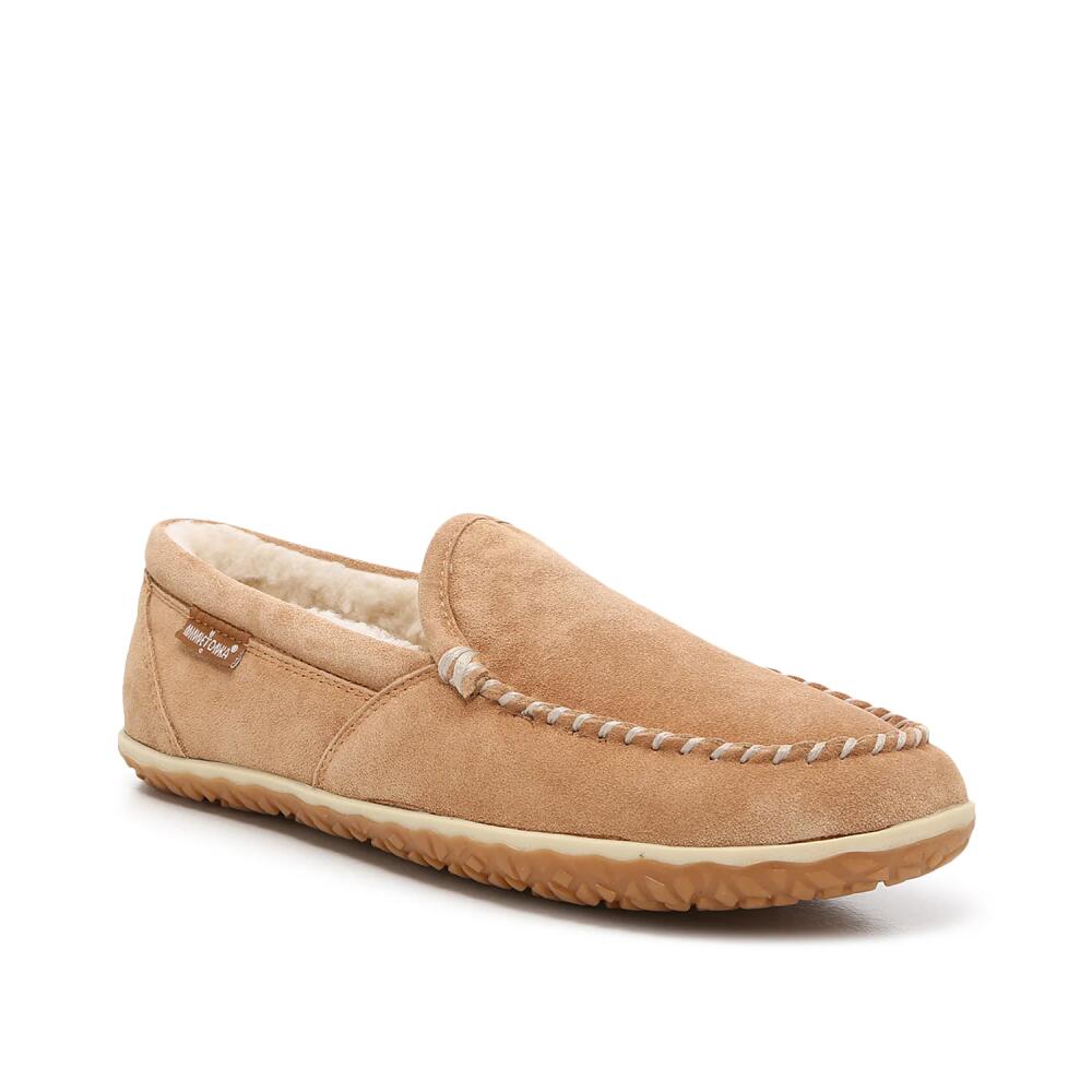 Minnetonka Tilden Moccasin Slipper | Men's | Light Brown Cover