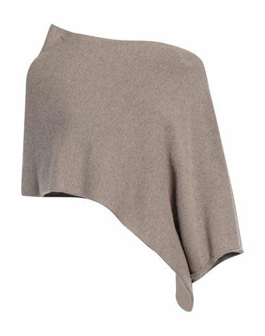 Iesse Woman Cape Dove grey Polyamide, Wool, Viscose, Cashmere Cover