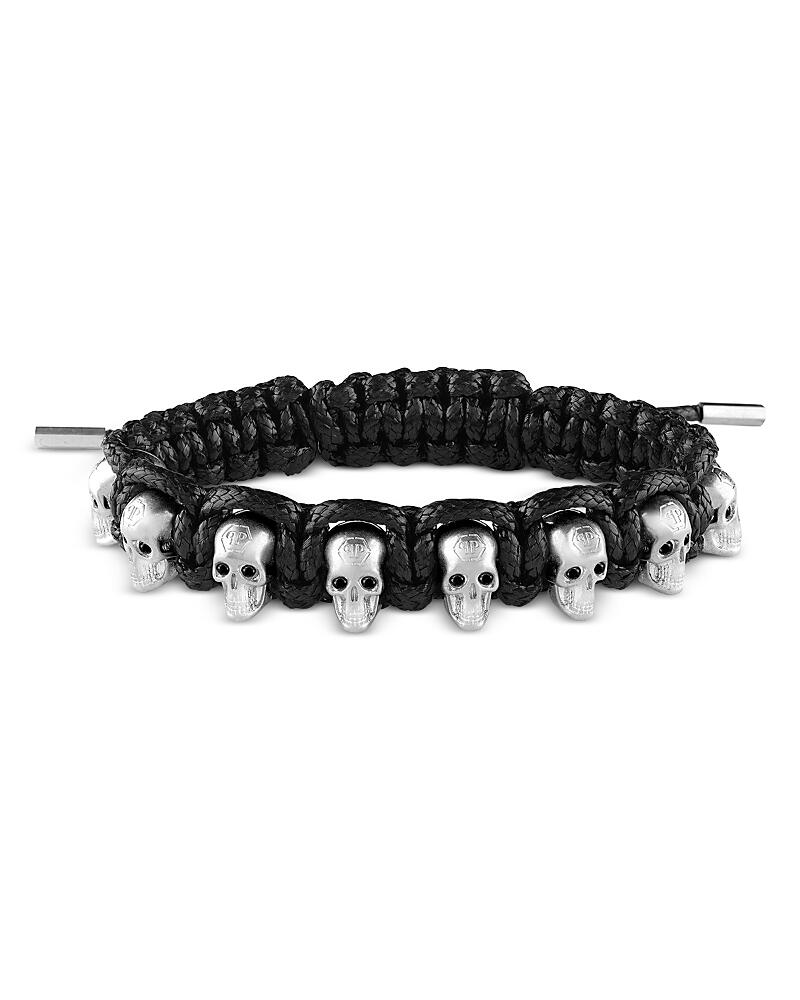 Philipp Plein 3D $kull Woven Bracelet Cover