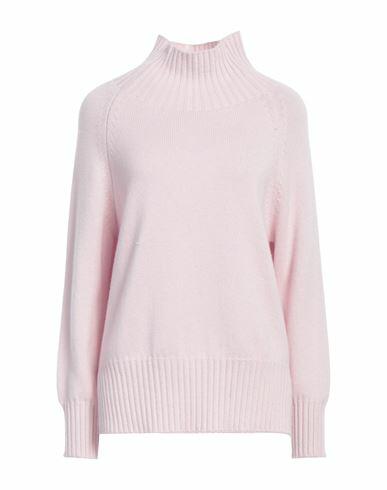 Kangra Woman Turtleneck Light pink Cashmere Cover