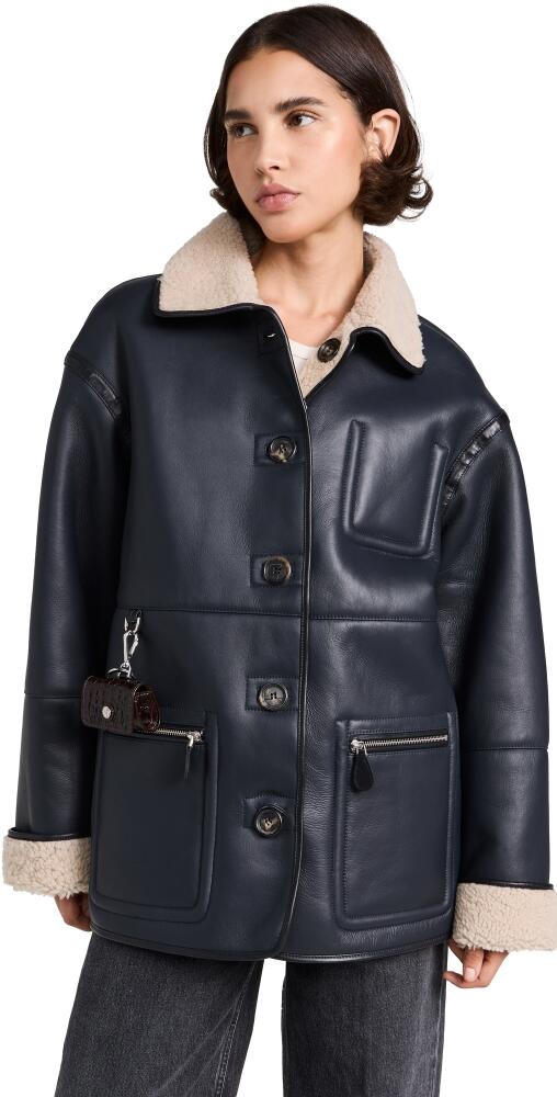 Saks Potts Ada Jacket Navy Cover