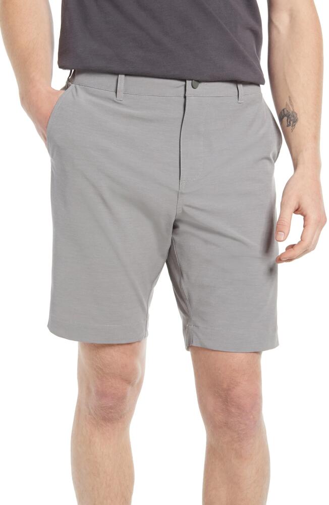 Faherty Belt Loop All Day 9-Inch Shorts in Ice Grey Cover