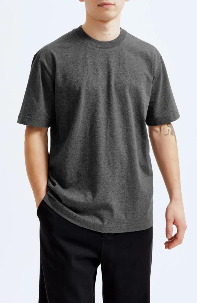 Reigning Champ Midweight Jersey T-Shirt in Heather Carbon Cover