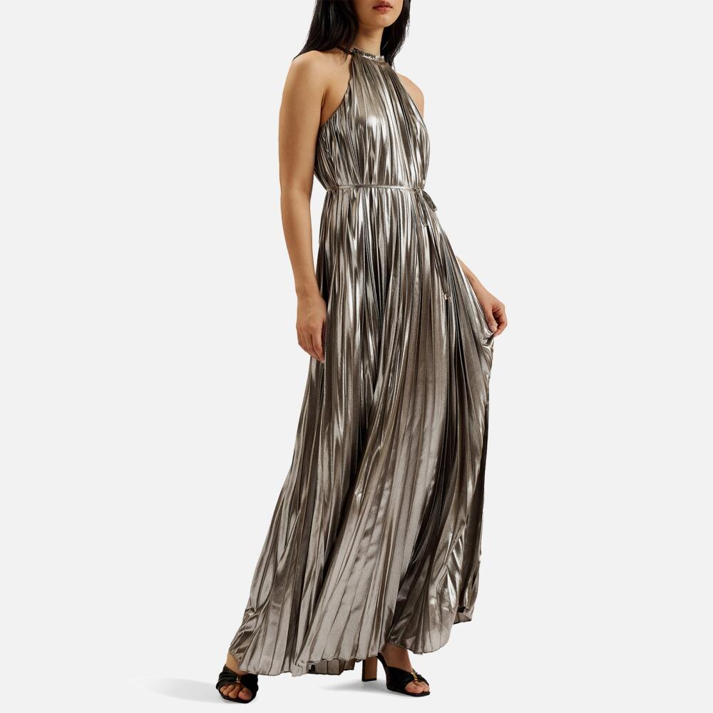 Ted Baker Yalina Satin Midi Dress Cover