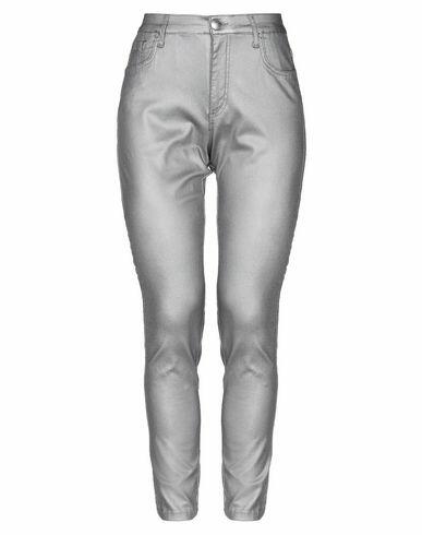 Jijil Woman Pants Grey Viscose, Nylon, Polyurethane, Elastane Cover