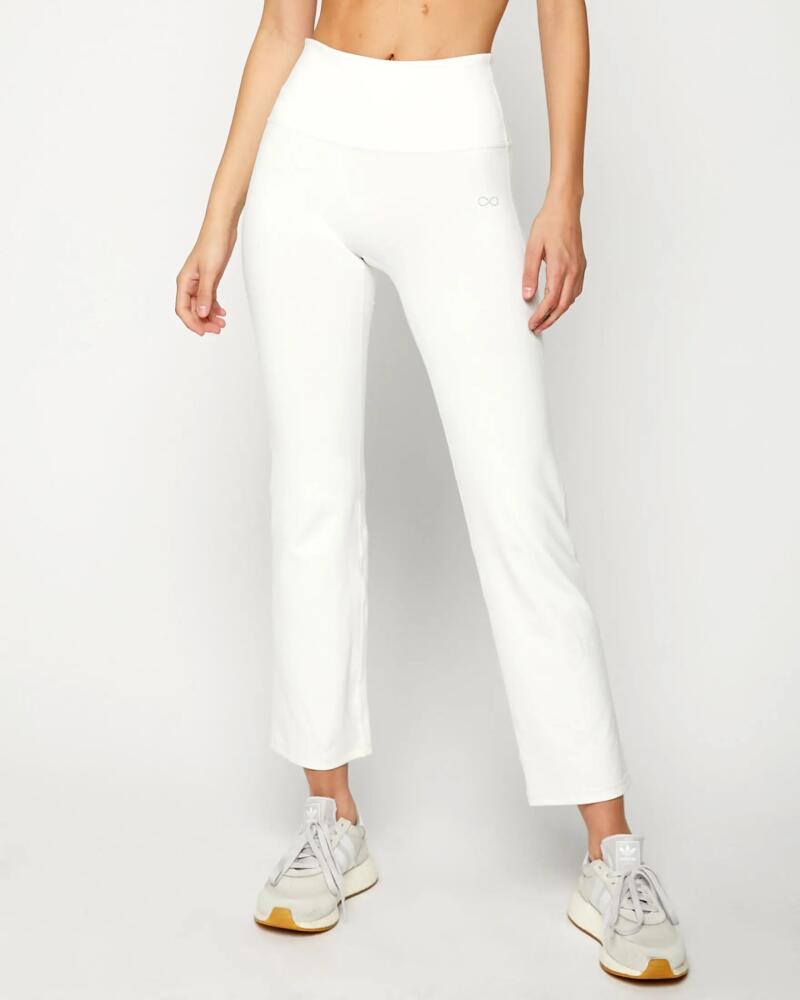 Rebody Active Lexi Bootcut Cloudlux Leggings 25.5" in Off White Cover