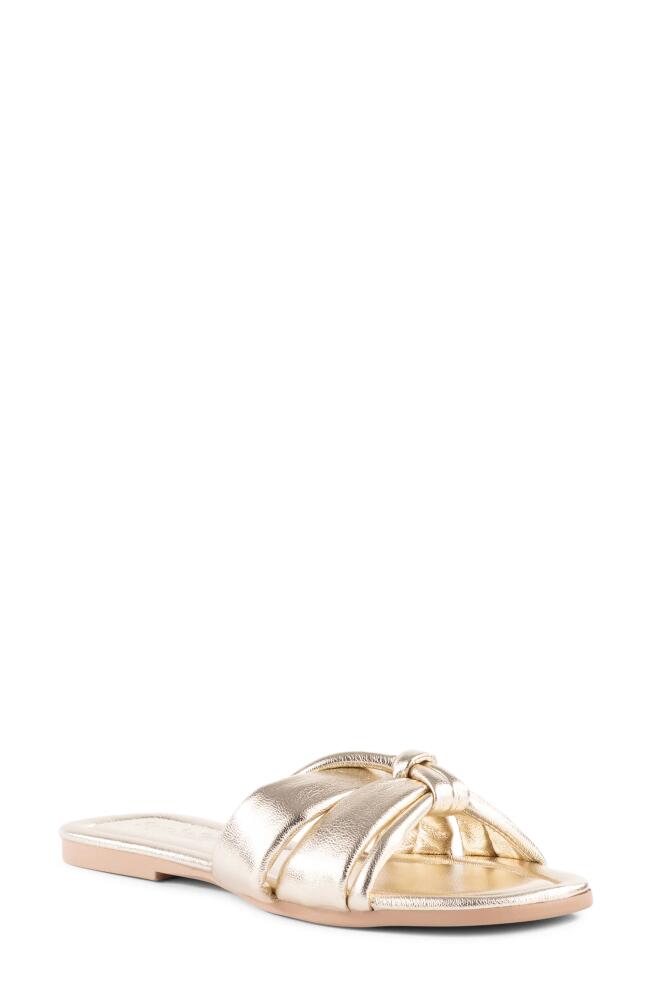 Seychelles Shades of Cool Slide Sandal in Light Gold Cover