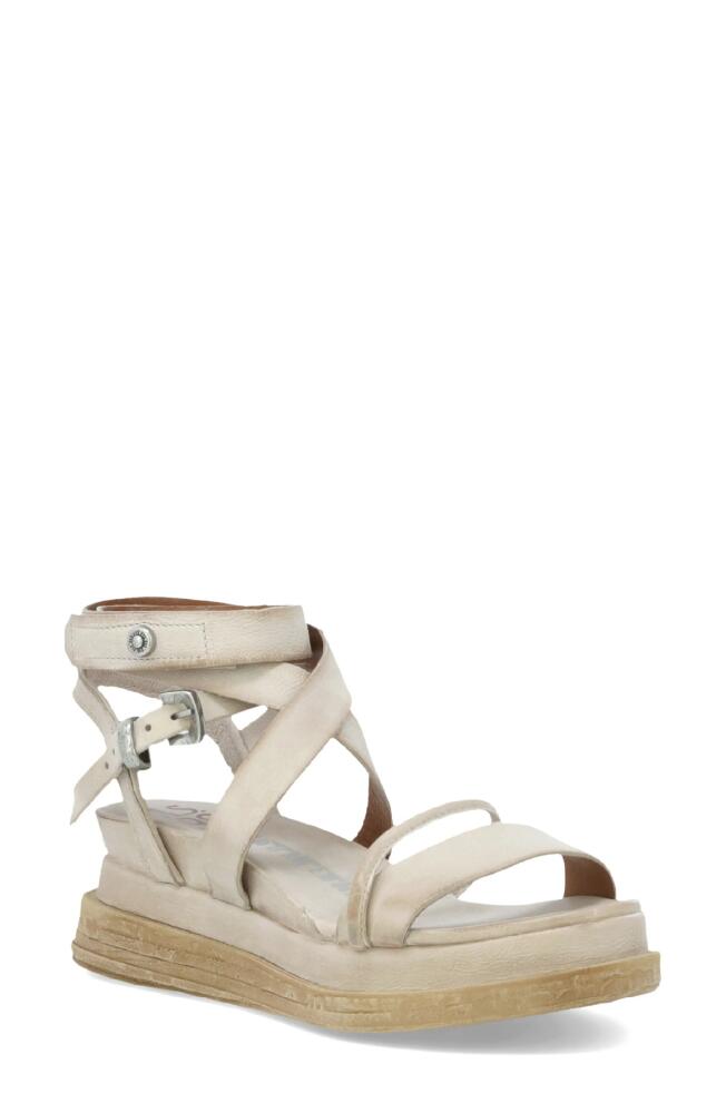 A. S.98 Labo Platform Sandal in Bone Cover