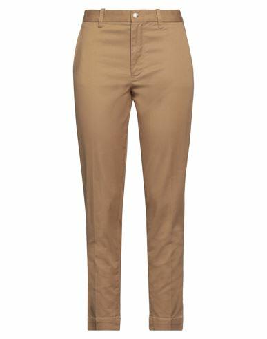 Polo Ralph Lauren Woman Pants Camel Cotton, Elastane Cover