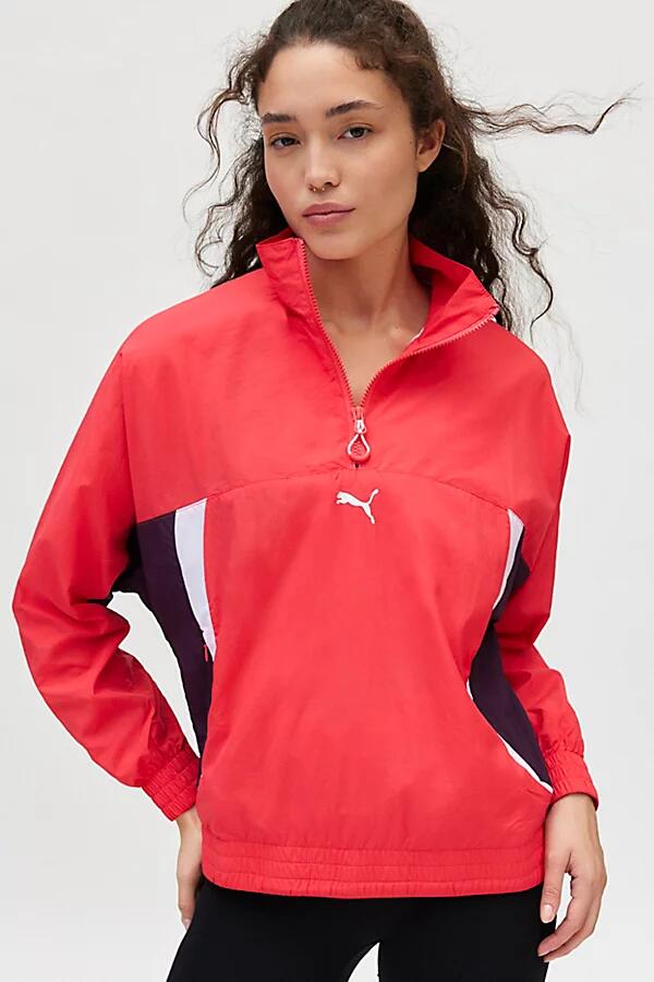 PUMA Cellerator Relaxed Half-Zip Jacket in Red Cover