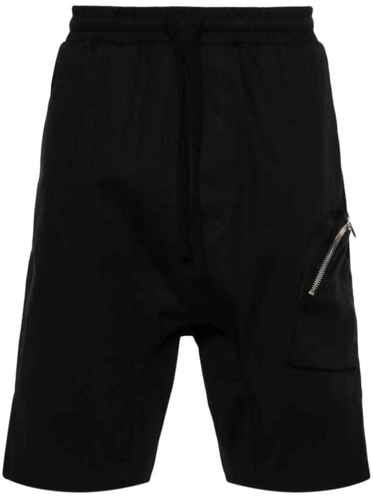 Thom Krom drawstring cargo shorts - Black Cover