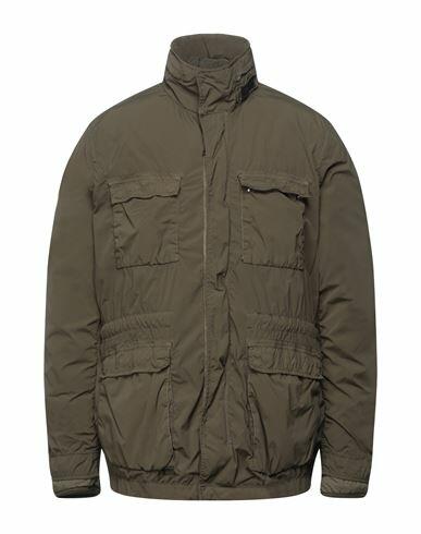 Woolrich Man Puffer Military green Polyamide, Elastane Cover