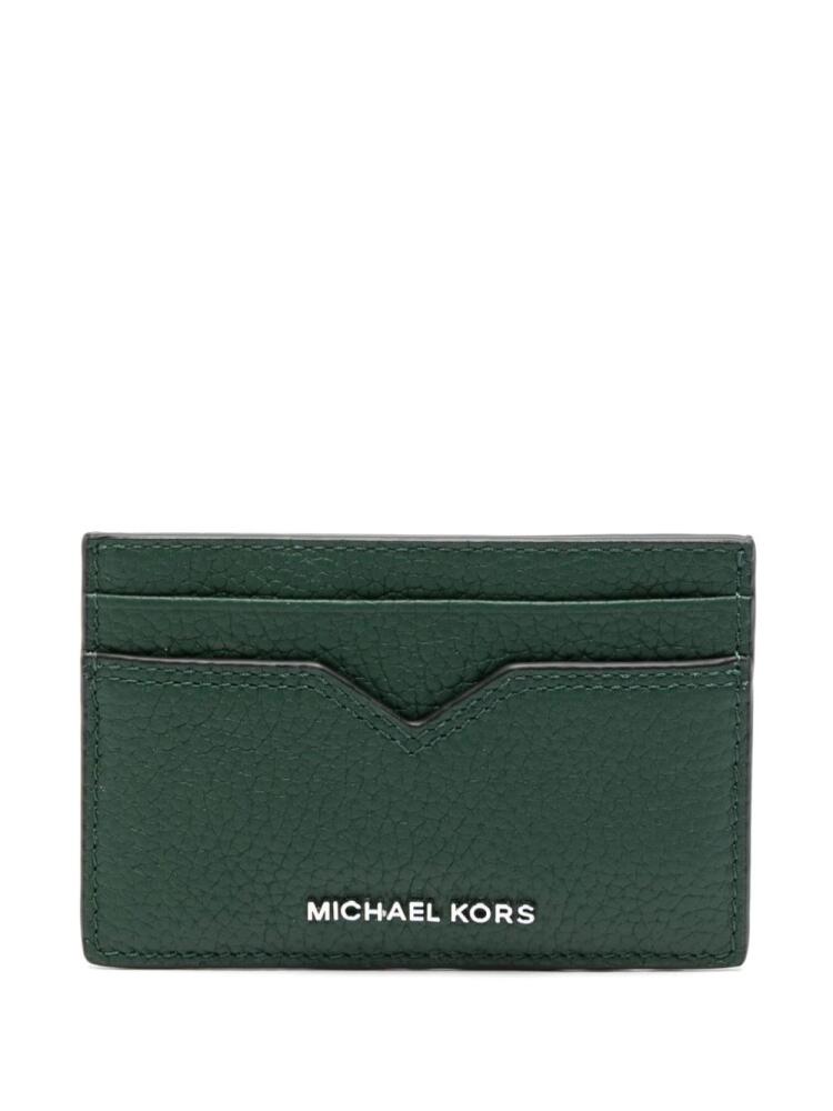 Michael Kors Hudson cardholder - Green Cover