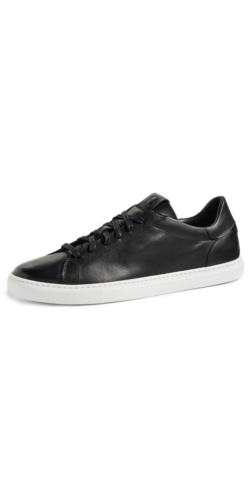 GREATS Reign Low Top Leather Sneakers Nero Cover