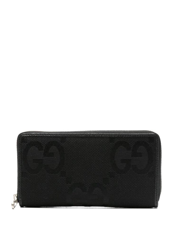 Gucci GG-jacquard zip-around wallet - Black Cover