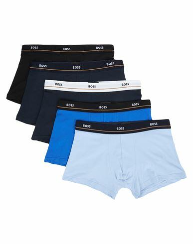 Boss Man Boxer Sky blue Cotton, Elastane Cover