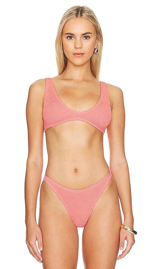 Bond Eye Scout Crop Top in Peach Cover