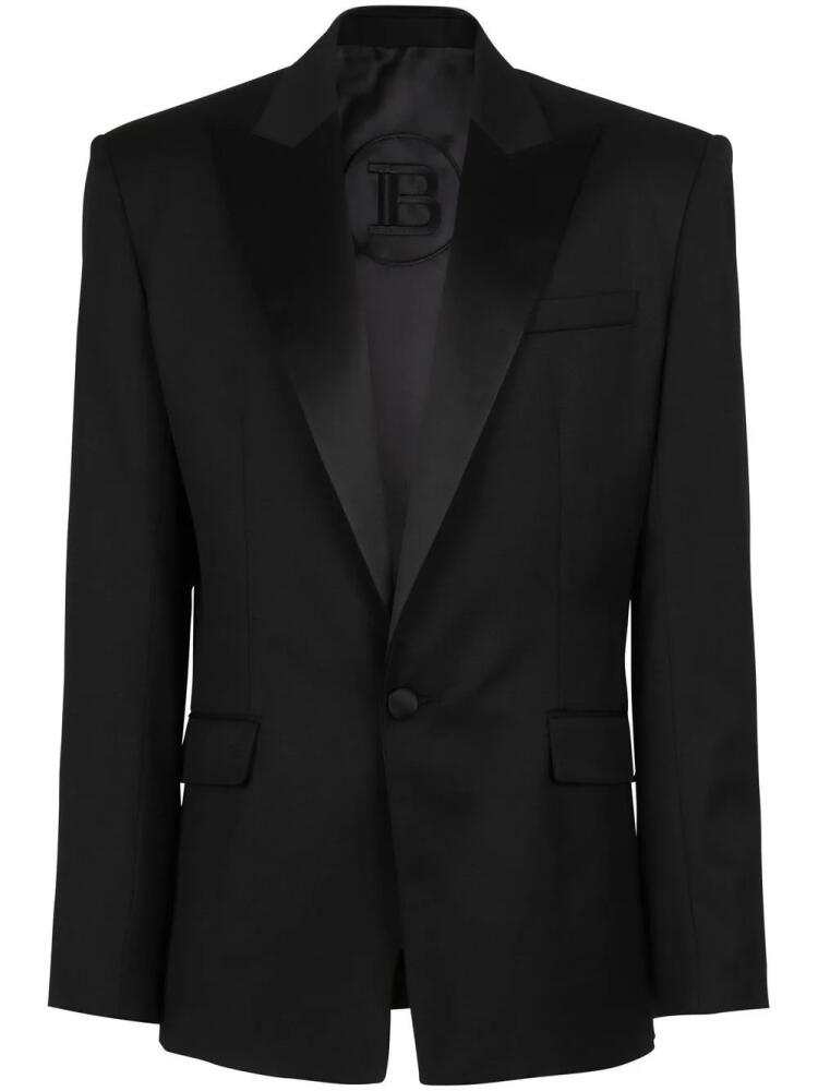 Balmain satin-lapel blazer - Black Cover