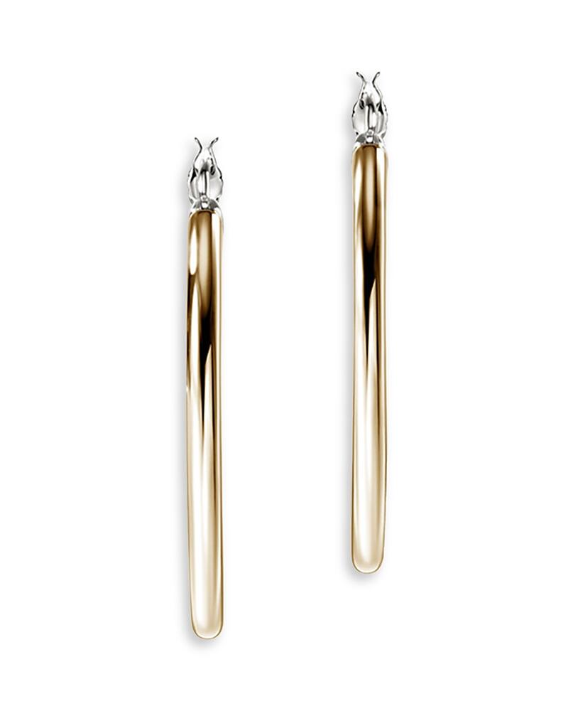 John Hardy 14K Yellow Gold & Sterling Silver Jh Essentials Hoop Earrings Cover