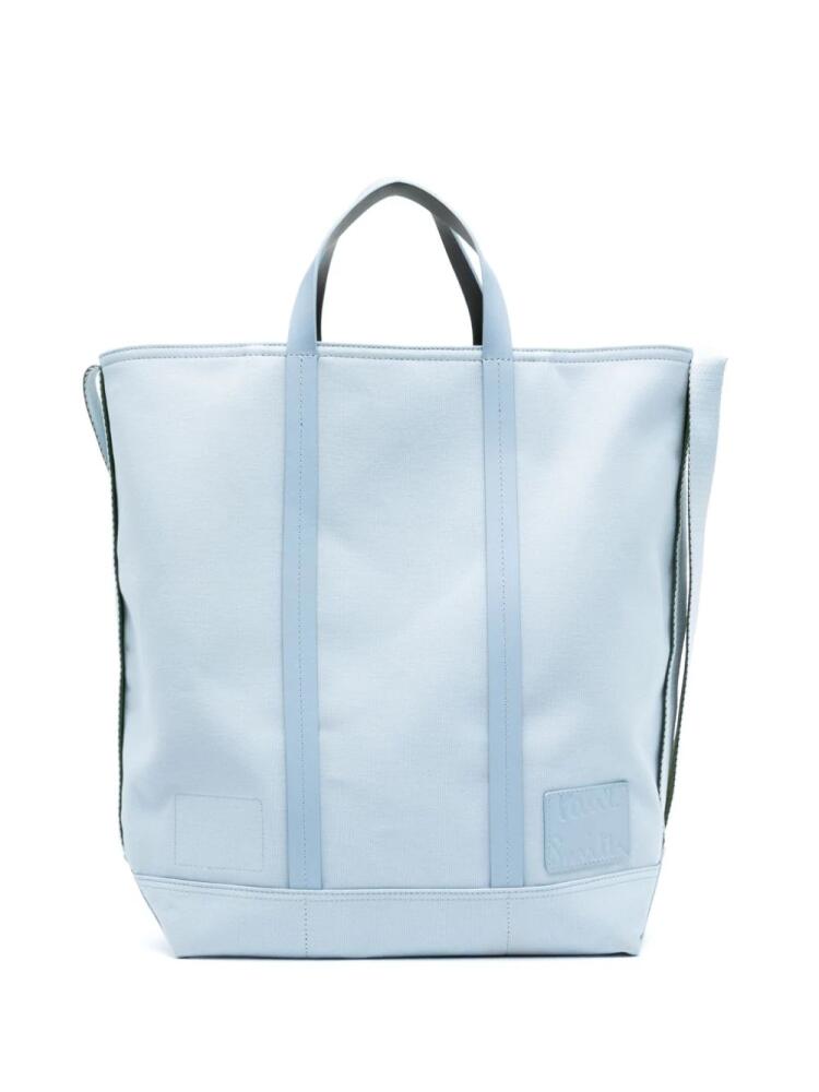 Paul Smith logo-patch tote bag - Blue Cover