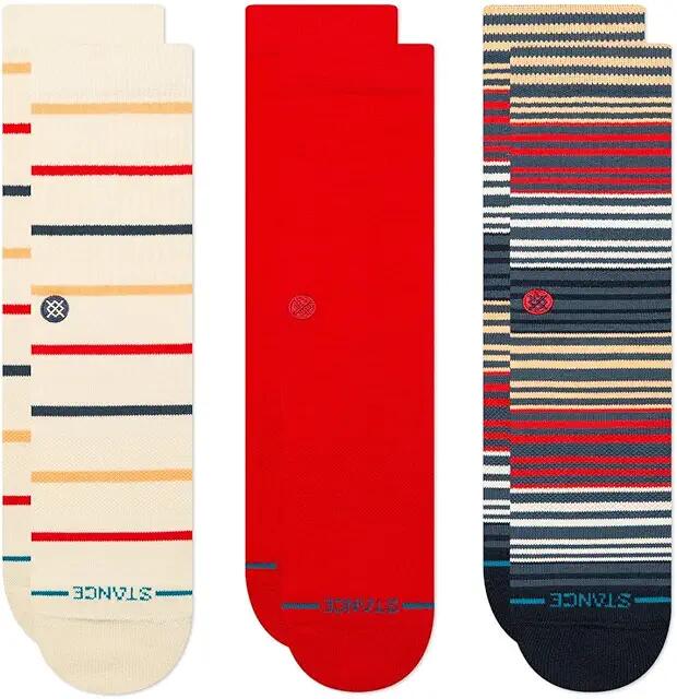 Stance Boardwalk 3 Pack (Multi) Knee High Socks Shoes Cover