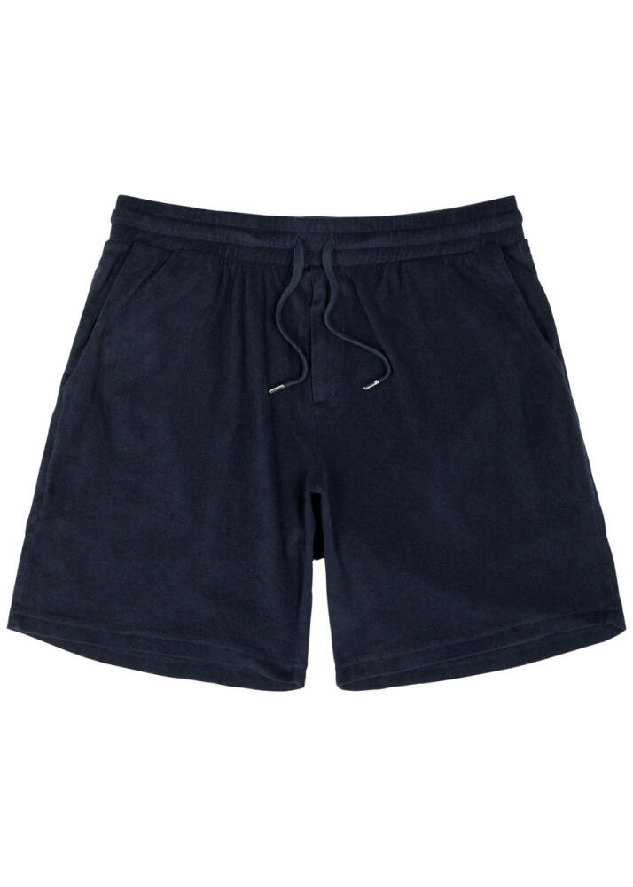 Frescobol carioca Augusto Terry Shorts - Navy Cover