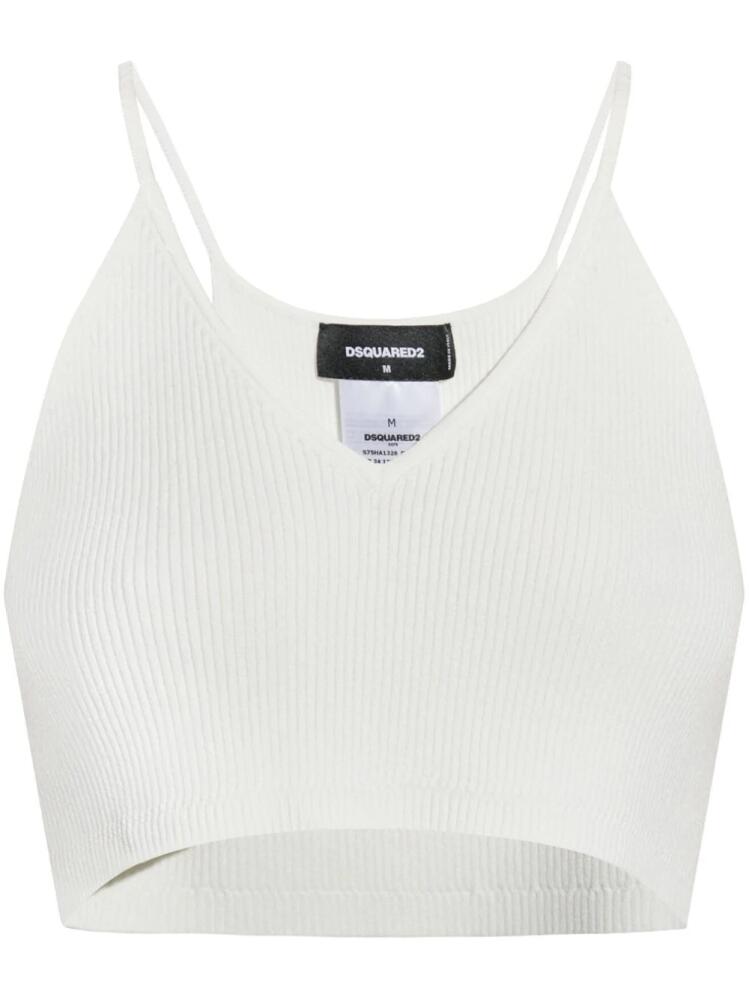 DSQUARED2 logo top - White Cover