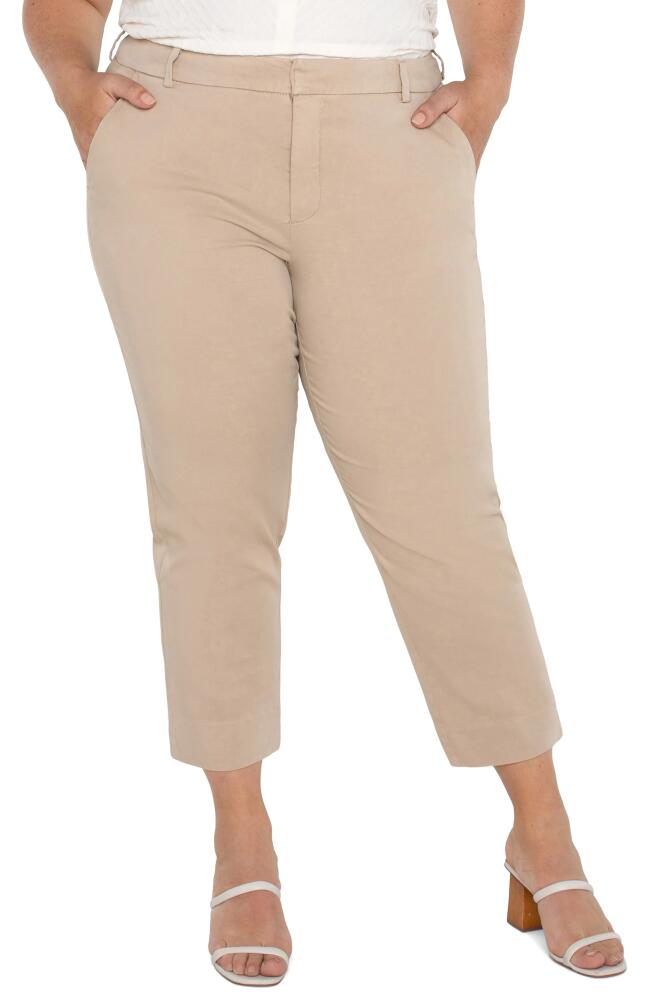 Liverpool Los Angeles Kelsey Trousers in Biscuit Tan Cover