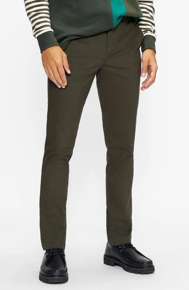 Ted Baker London Genay Irvine Slim Fit Chinos in Khaki Cover