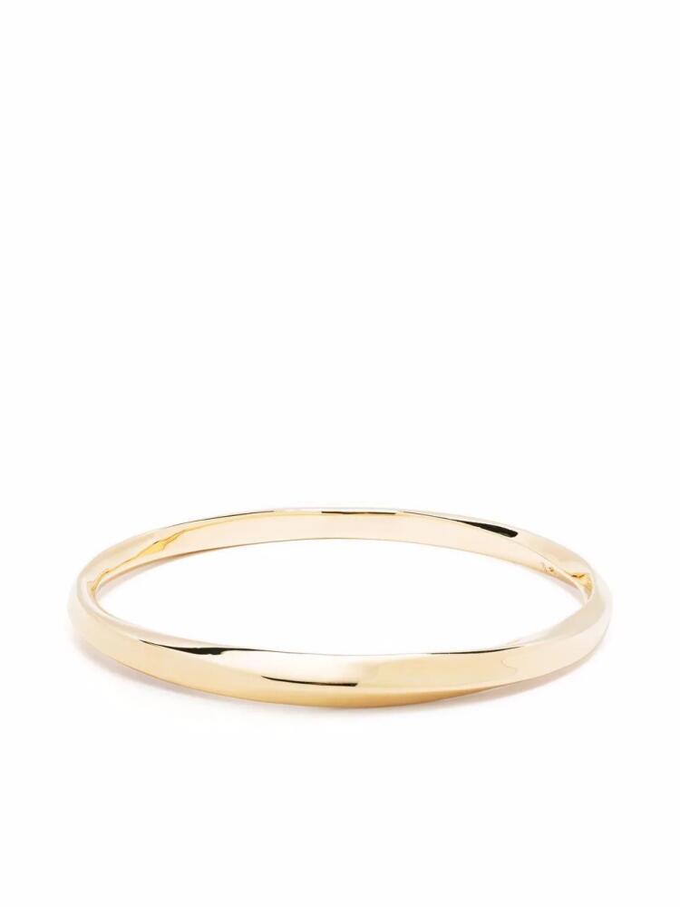 Tom Wood Infinity 9kt gold-plated bangle Cover