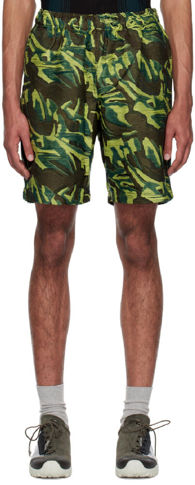 WOOD WOOD Green Kurt Shorts Cover