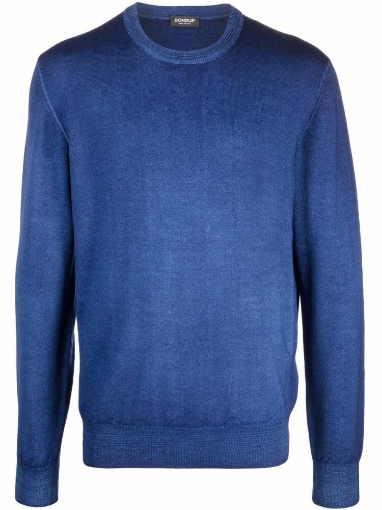 DONDUP fadded merino jumper - Blue Cover