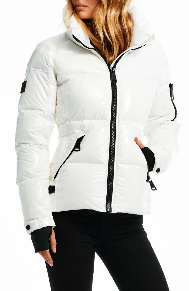 SAM. Freestyle Water Resistant Down Puffer Coat in Snow Cover