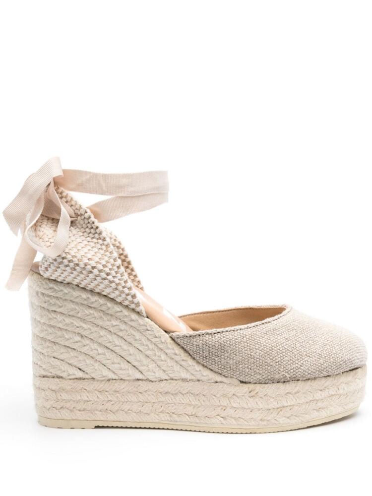 Manebi 100mm La Havana hemp espadrilles - Neutrals Cover