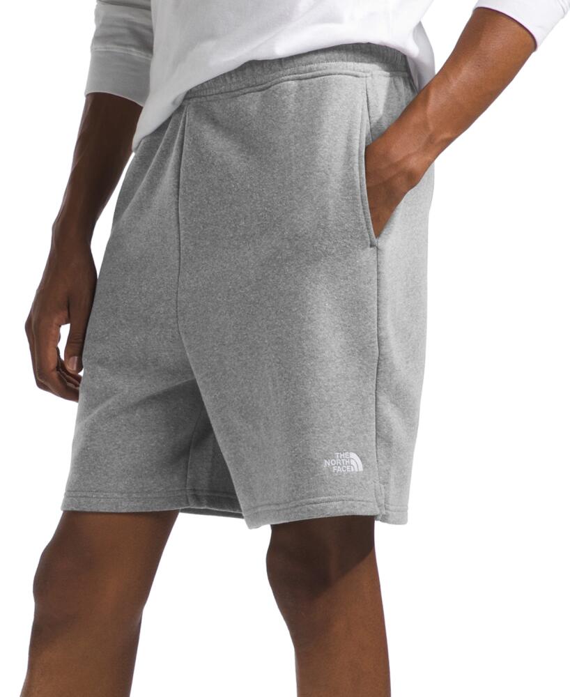 The North Face Men's Evolution Relaxed-Fit 7" Shorts - Tnf Medium Grey Heather/tnf White Cover