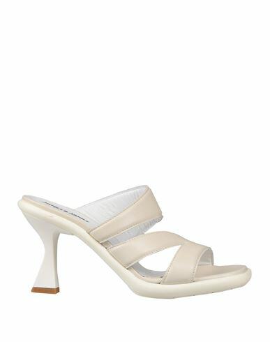 Janet & Janet Woman Sandals Cream Leather Cover