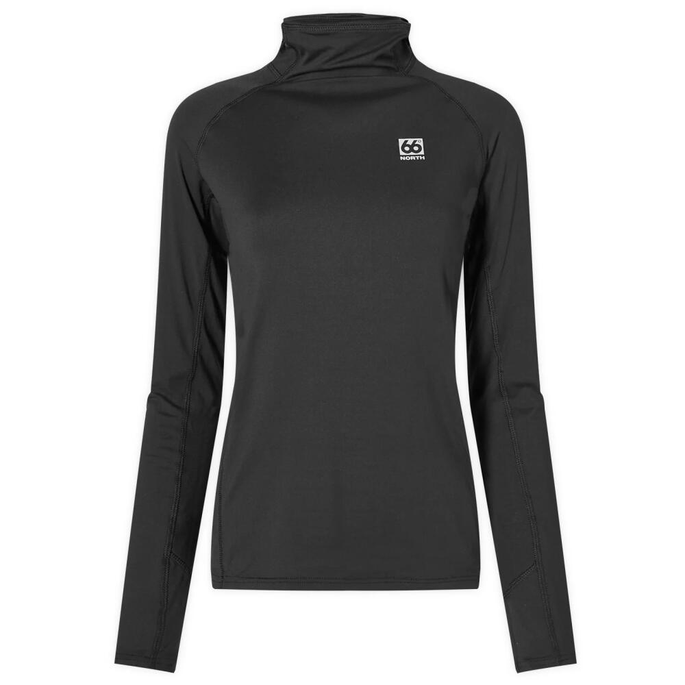 66° North Women's Adalvik Hoodie in Black Cover