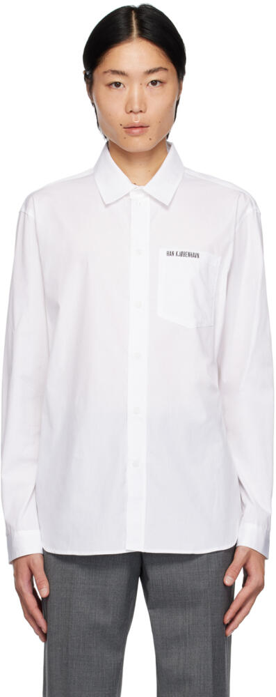 Han Kjobenhavn White Regular Fit Shirt Cover