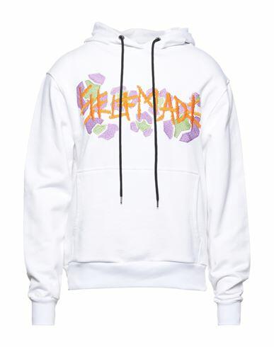 Self Made By Gianfranco Villegas Man Sweatshirt White Cotton Cover