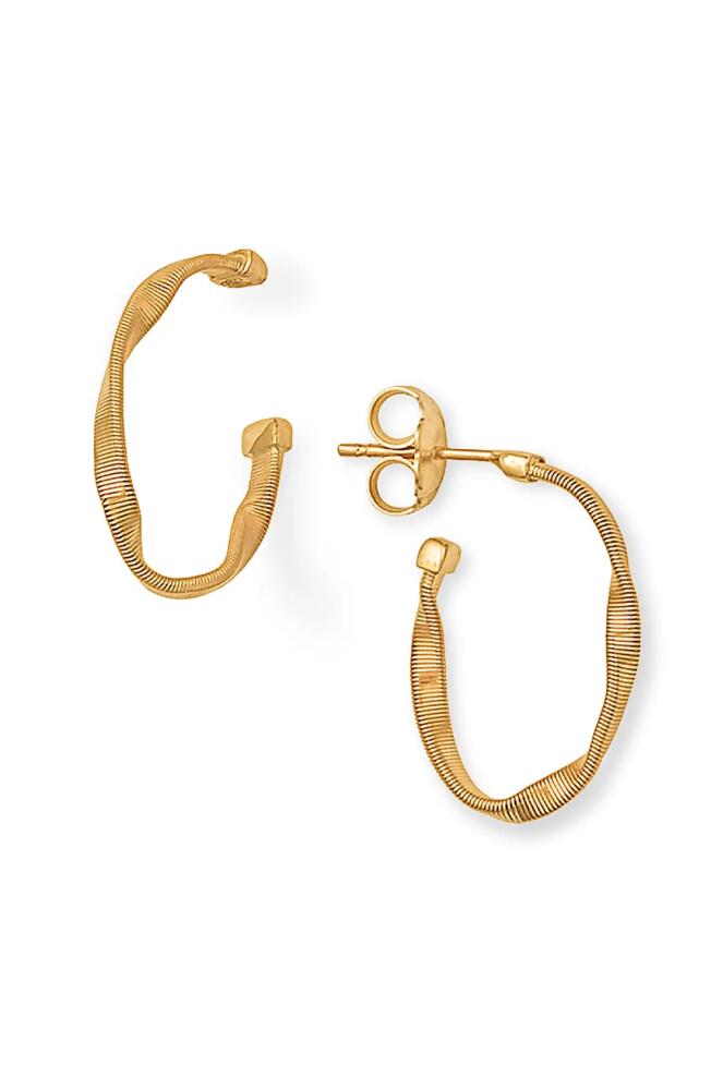 Marco Bicego Small Marrakech Hoop Earrings in Yellow Gold Cover